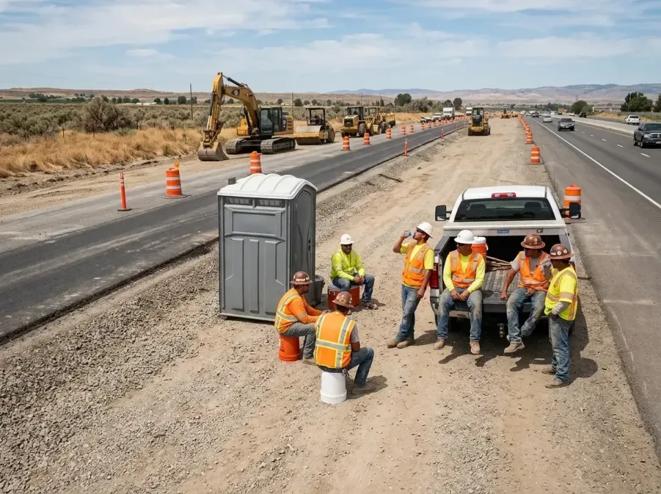 highway-road-construction-crew-007 — frequently asked questions, Porta Potty and Restroom Rentals in Diamondhead, MS